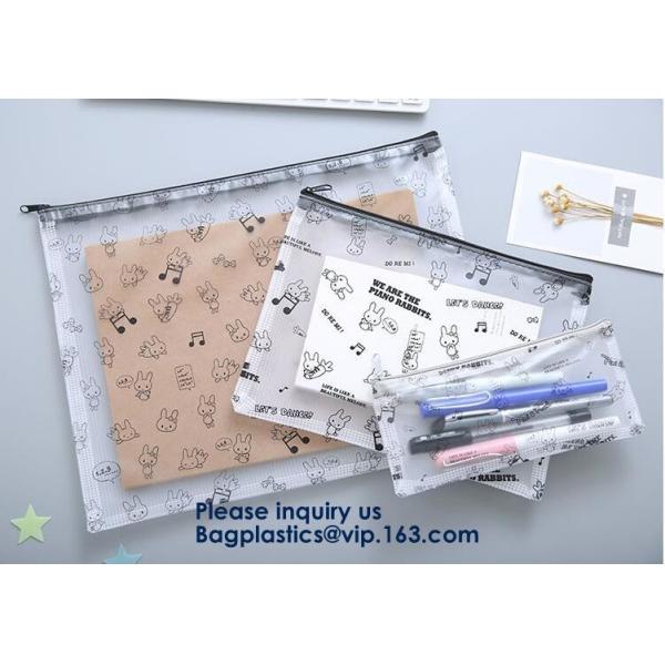 Buy cheap Promotional Custom Printed Pvc Vinyl Transparent Stationery k Bags,Crossbody Stationery Set Zipper Pvc Bag Bagease from wholesalers