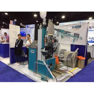 Buy cheap Desiccant Filling Machine can automatically achieve actions of drilling holes automatically in the spacer frames from wholesalers