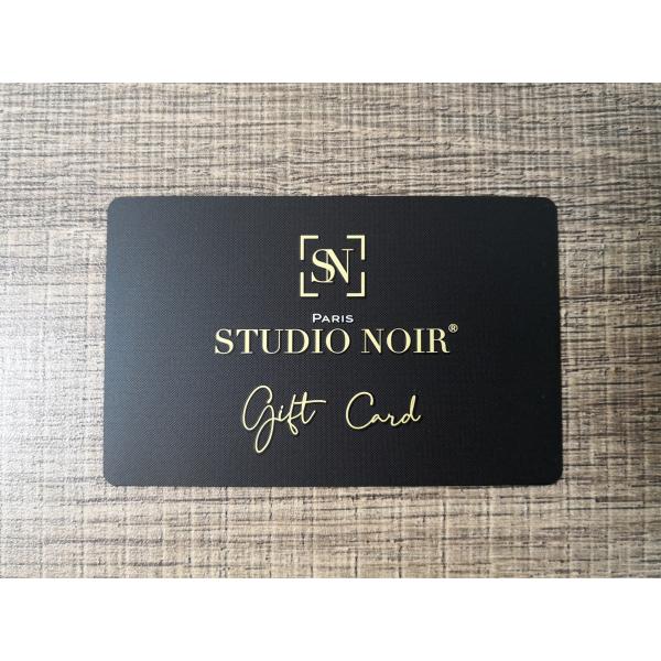 Quality Custom Matte Black Metal Business Cards Brass Laser Engrave for sale
