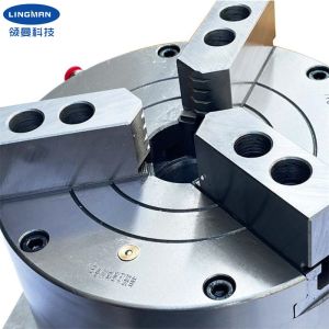 Buy cheap Hollow 3 Jaw Lathe Chuck Vertical Chuck Pneumatic Power Chuck from wholesalers