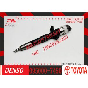 Buy cheap Common Rail Fuel Injector 095000-7450 095000-7451 095000-7452 23670-39225 for TOYO-TA 1KD-FTV Euro 4 from wholesalers