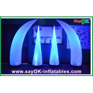 Buy cheap Fashion Customized Inflatable LED Light Logo Printing With Air Blower from wholesalers
