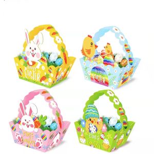 Buy cheap Handmade Cartoon Easter Egg Box , Paperboard Easter Chocolate Hampers from wholesalers