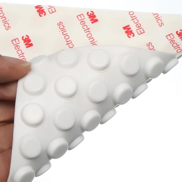 Quality Die Cutting  DF-S002 Anti Vibration 9mm Silicone Rubber Pads for sale