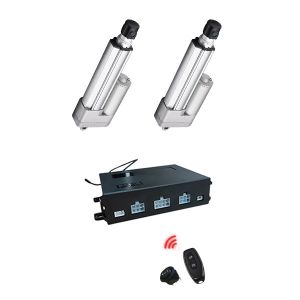 Built-in Over-current Protection 2 Hall Linear Actuators Remote Control System