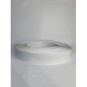 76MM Aluminum Trim Cap White Color With Reflective Finish For Exquisite Edging