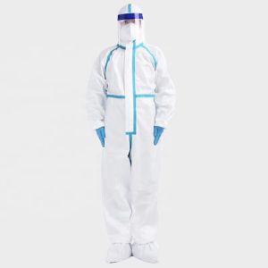 Buy cheap Waterproof Disposable Protective Suits , Virus Protective Clothing CE Certificate from wholesalers