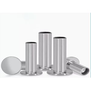 12.9 Carbon Steel Zinc Plated Flat Head Semi Tubular Rivet DIN7338