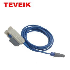 Buy cheap Choice Oxygen Blood Sensor Reusable Spo2 Sensor With Spo2 Medical Cable / Adult Finger Clip from wholesalers
