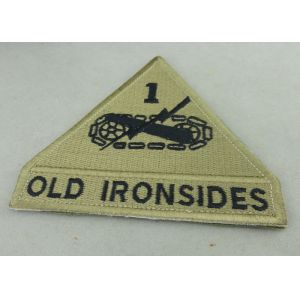 Buy cheap Old Ironsides Custom Embroidery Patches American Police Woven Patches from wholesalers