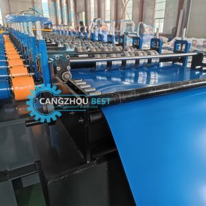 Gear Box Transmission Ibr Profile Roll Forming Machine 3 Phase