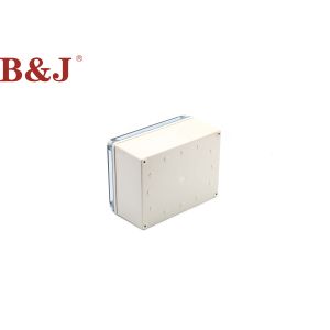 IP68 Plastic Electrical Enclosure Boxes Screw Type With Transparent Lid