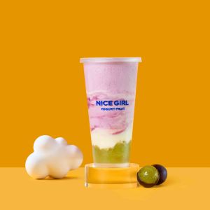 Buy cheap Grape Fruit Bubble Tea Franchise Probiotic Refreshing Fruit Tea With Yogurt from wholesalers