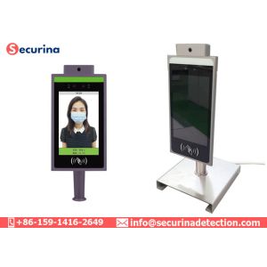 China AI Temperature Detection Face Recognition Terminal For Access Control on sale