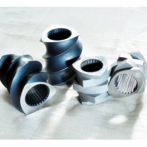 Buy cheap Anti Wear Twin Convey Screw Element CPM9V Material HRC58 - 62 Hardness from wholesalers