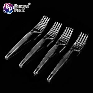 Buy cheap Europe-pack new item disposable 7 inch plastic fork for cake from wholesalers