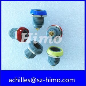 Buy cheap Plastic Straight Plug, Size 1P, 3 Pos, 10 Amp, with Standard Back Nut, Push-Pull,Cable Mount,Solder from wholesalers