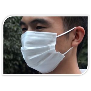 Buy cheap Fluid Resistant Triple Layer Disposable Earloop Face Mask from wholesalers