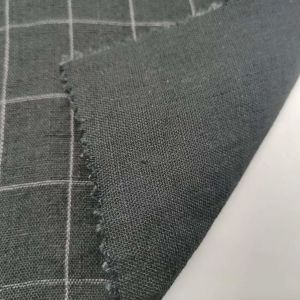 Buy cheap 97 Linen 3 Cotton Blended Fabric Antibacterial Breathable Ripstop 21Sx21S from wholesalers