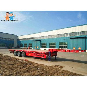 Buy cheap Detachable Lowboy 50t 13000mm Heavy Duty Low Bed Trailers product