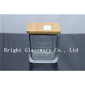 square Candle Jar Lids, Wooden lid