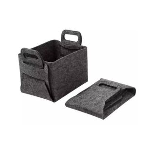 Buy cheap Reusable Practical Foldable Felt Storage Basket Multipurpose Waterproof from wholesalers