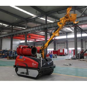 Buy cheap RXR-JM200D Rescue Fire Fighting Robot Car Automatic Fire Sensing And Extinguishing Robot from wholesalers