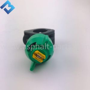Buy cheap OEM ODM CC522 Plastic Spray Nozzle Small Size Green Black for road roller from wholesalers