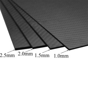 Buy cheap 3K Twill Matte Carbon Fiber Plate 500x600mm Fiber Panel Sheet from wholesalers