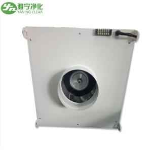 Buy cheap Blower FFU Fan Filter Unit Steel Material Powder Coating Hepa Box With Fan product