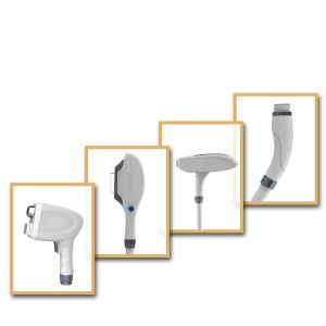 DPL4 4 In 1 Laser Depilation Equipment , UK Lamp Laser Hair Reduction Machine