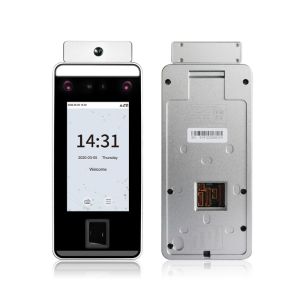 Buy cheap biometric facial recognition time attendance system and temperature face access control terminal FacePro1-TD from wholesalers