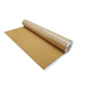 New Style Corkment Underlay with PE Film, 200-300kg/m3 Density, Good Damp &