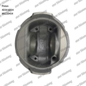 6D34 Engine Piston Pin Hole 36mm With Alfin With Oil Gallery ME220454 For