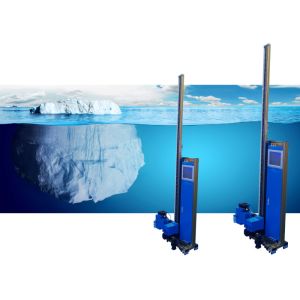 Intelligent Foldable 2 Printheads 3d Vertical Wall Printer Automatic Cleaning