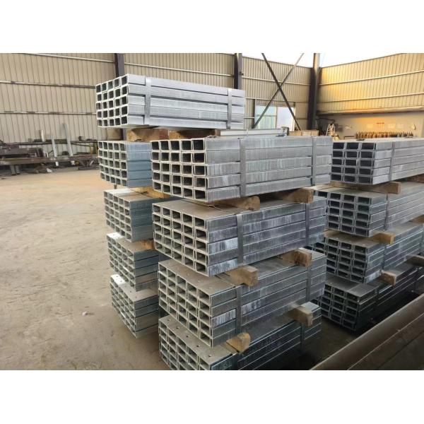 Buy cheap Hot Rolled Galvanizing Steel PFC Beam Steel 380 X 100 For Retaining Wall Construction from wholesalers