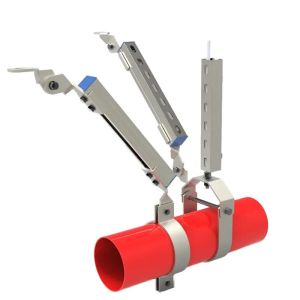 Buy cheap Earthquake 304SS Seismic Bracing System Hangers For Pipe Duct product