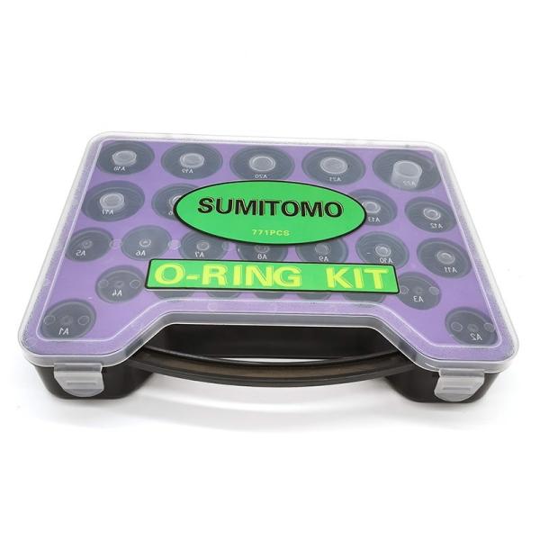 Quality Rubber GIANT O Ring Kit Box , Seal Kit For Excavator Sumitomo 771PCS for sale