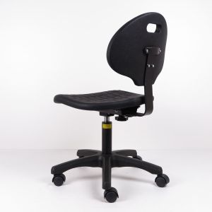 Buy cheap Polyurethane ESD Cleanroom Chairs With Backrest , ESD Safe Lab Chairs from wholesalers