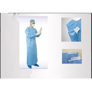 Buy cheap No Stimulus Disposable Isolation Gowns Infection Control Pp / Sms Material product