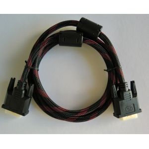 Buy cheap DVI Cable 30/28/26AWG Black With Gold Platerd Connector 10.2Gbps 3D 1080p HDMI Cables from wholesalers