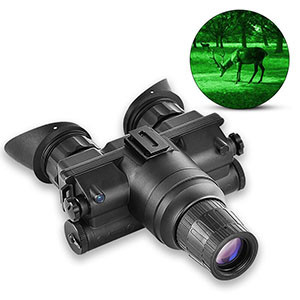 Buy cheap 1X 4X Long Distance Helmet Mounted Night Vision Goggle Camera from wholesalers