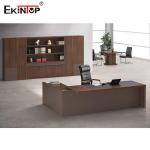 Buy cheap Luxury MDF Office Desk Table For CEO Director Veneer Painting Surface from wholesalers