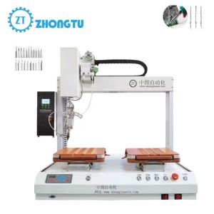 Buy cheap High Speed 3 Axis Automatic Soldering Machine with 920*700*850MM Dimensions and 1000 Production Capacity from wholesalers