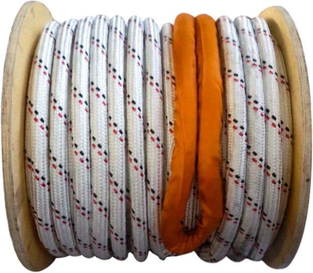 Buy cheap Double Braided UHMWPE Rope 32mm Marine Towing Rope from wholesalers