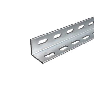 China Versatile Steel Slotted Galvanized Angle Iron 90 Degrees Construction System on sale