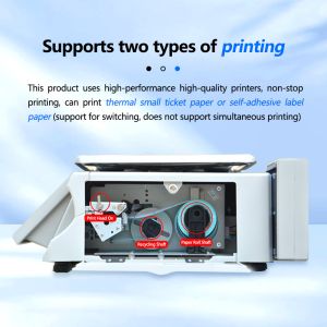 Buy cheap LCD Display 6kg Foldable Label Printing Weighing Scale for Work Temperature -20C-50C from wholesalers