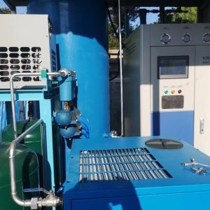 China Fully Automatic Skid Mounted Design Oxygen Gas Making Machine With Cylinders on sale