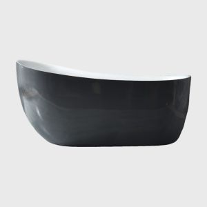 Buy cheap Freestanding Corner Soaking Bathtub White Acrylic Wall Type With Overflow Drainer from wholesalers