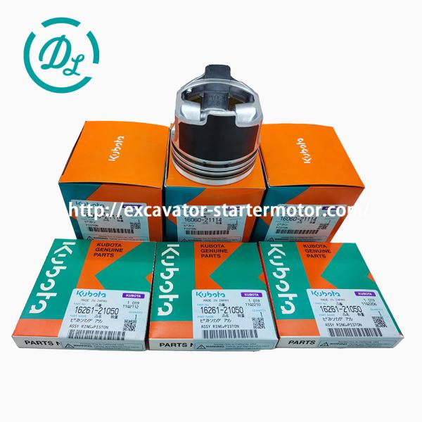 Quality EexcavaStart Kubota D1105 V1505 Engine Piston OEM 16060-21114 1G069-21775 for sale